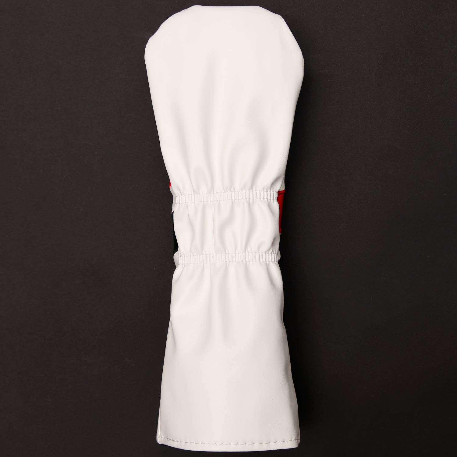 Fundas de piel sintética para cabeza de golf híbrida #5 (blanco)