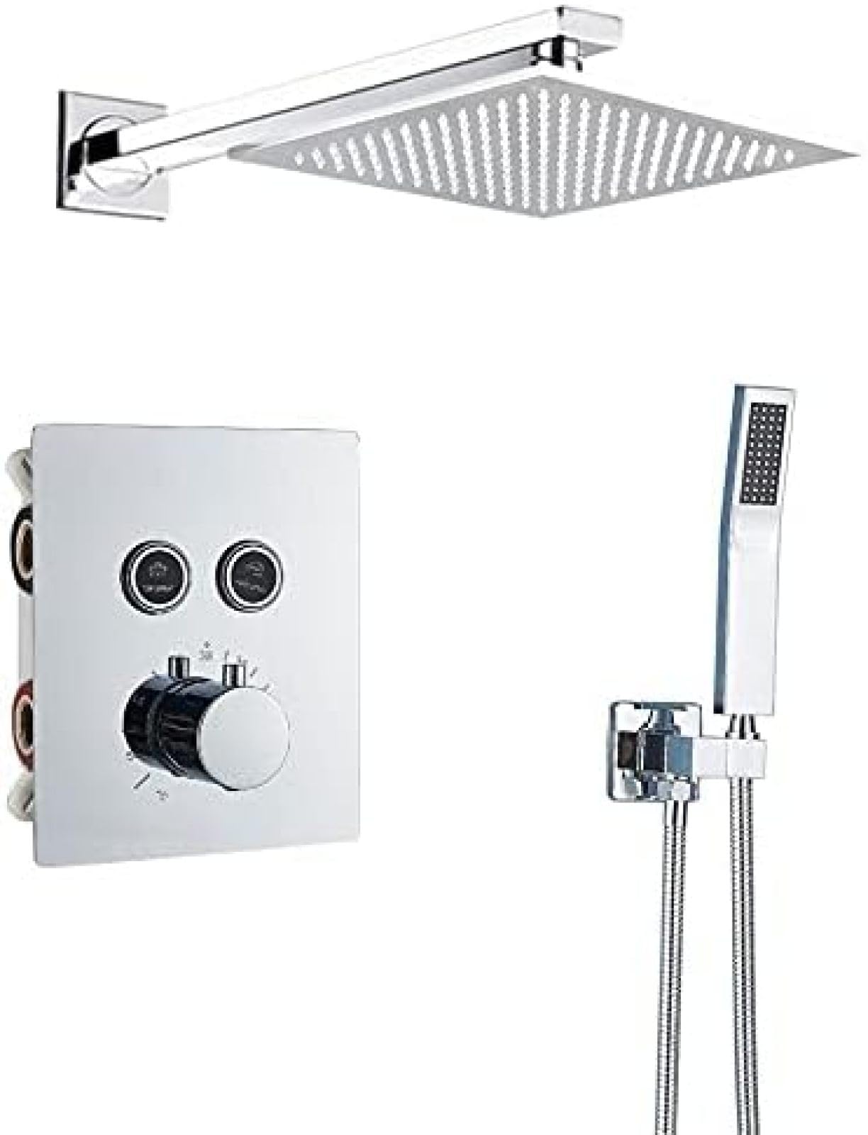 Ensemble de douche de bain thermostatique : oubliez les variations de température d'eau