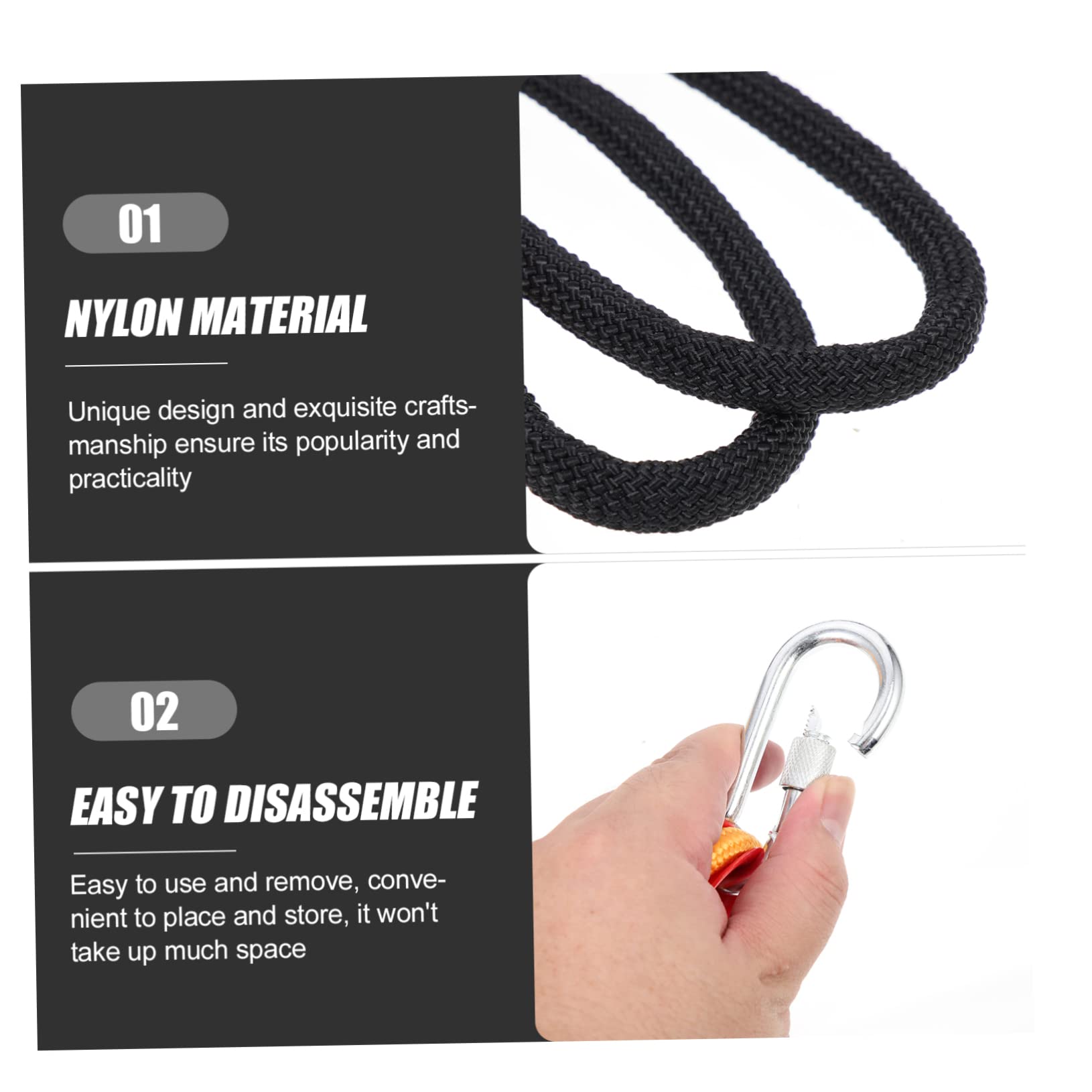 ifundom Cadena Resistente para Perros De Nylon Cable para Cachorros Equipo para Acampar Perros para Caminatas El Bosque