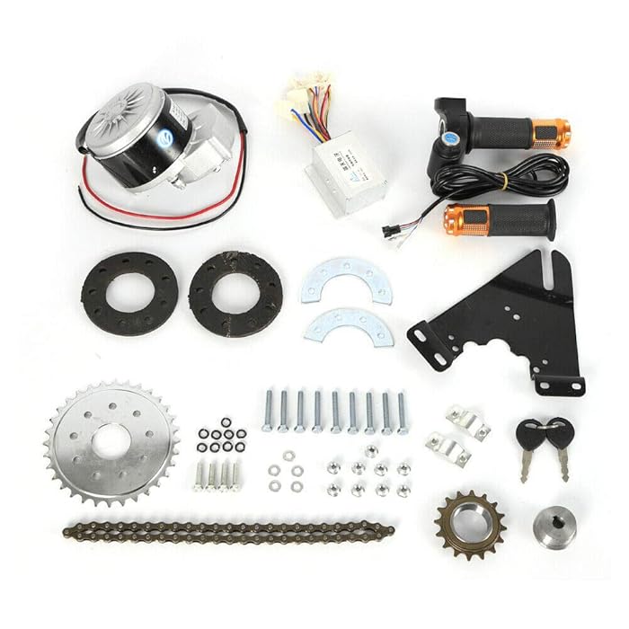 Buy Electric Bike Conversion Kit for Common Bike Left Chain Drive