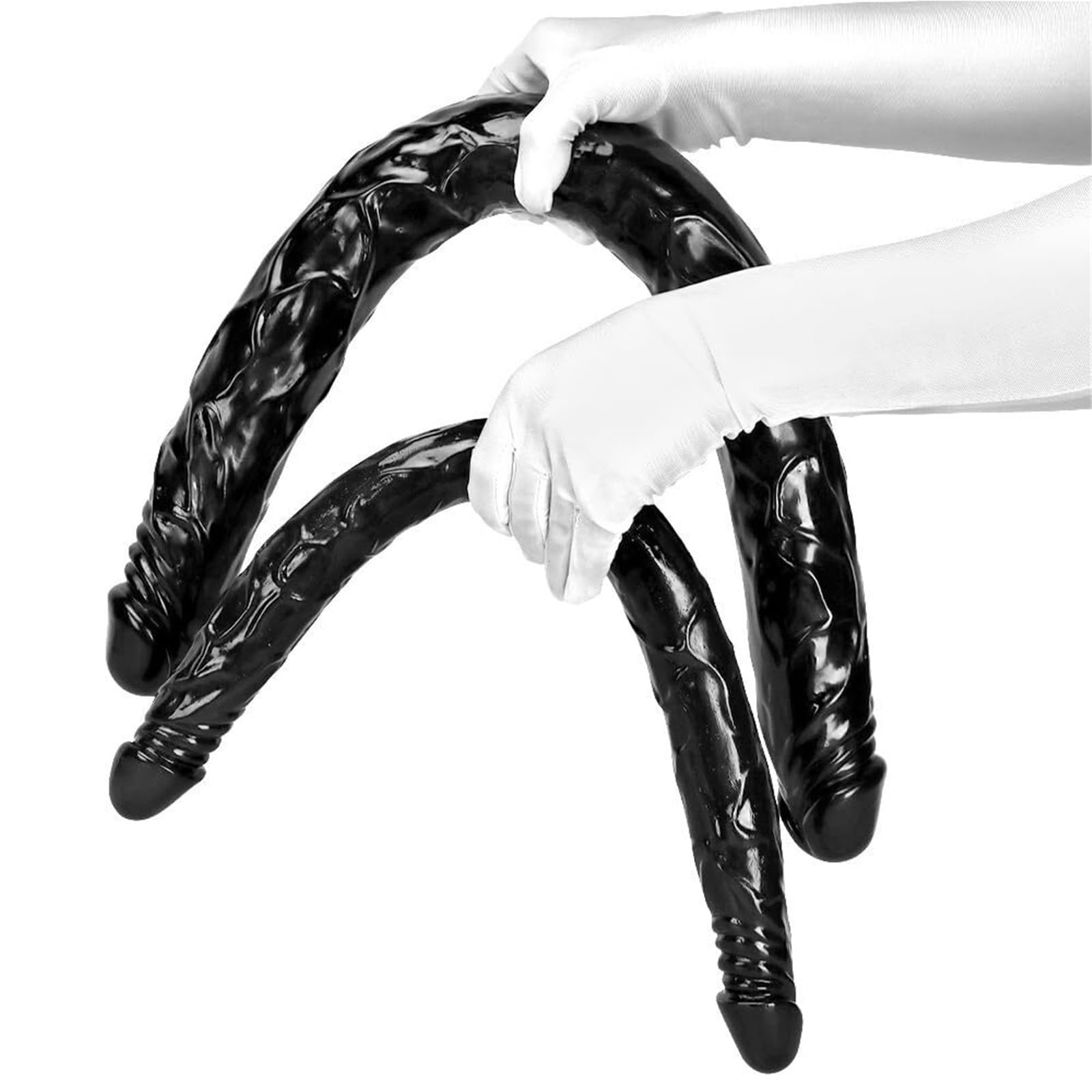 Consolador Anal Doble De Largo, Tapón, Gay, Masturbador, Juguete Sexual Unisex, Dong
