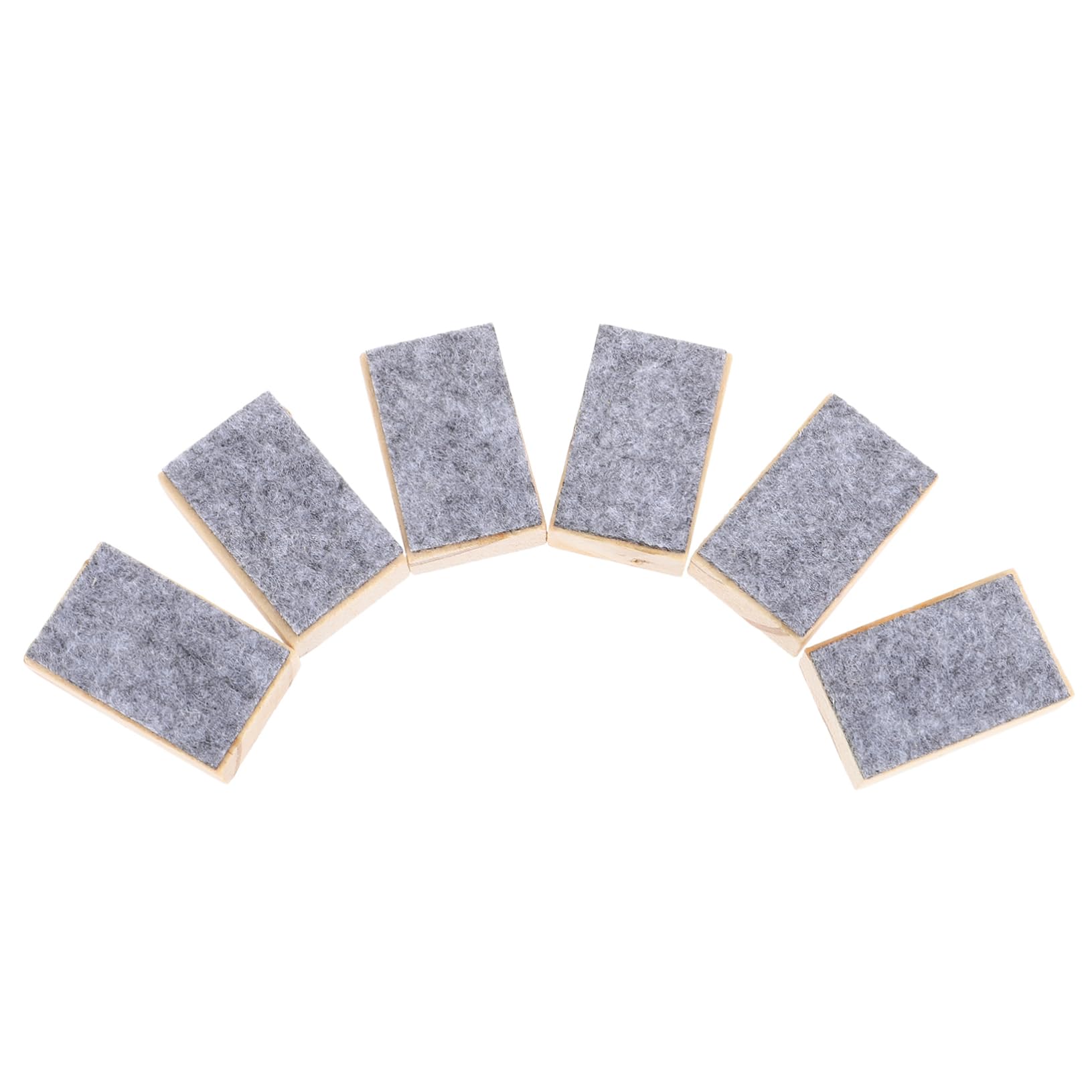 BCOATH Wooden Blackboard Eraser 20pcs Set Dry Erase Chalkboard Cleaner Chalk Eraser