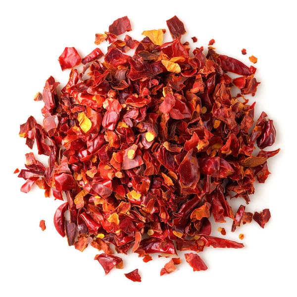 Food to Live Calabrian Hot Chili Pepper Flakes, 4.41 Pounds – Dried Large-Cut Italian Red Crushed Pepper, Spicy Seasoning. All Natural Vegan, Kosher, Bulk
