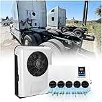 12V Air Conditioner 12000BTU, Mini Split 12 Volt Air Conditioner, Semi Truck APU 12 Volt DC AC, Rapid Cooling for Big Rig Sleeper, Semi Trucks, Pickup, RV, Vans, Buses
