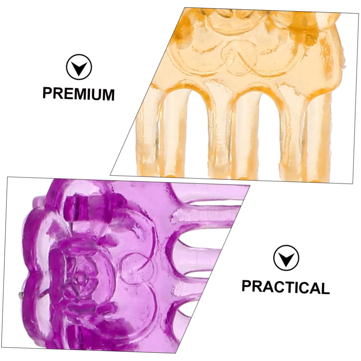SOIMISS 10 Ensembles Agrafe D'orchidée Clip De Support pour Plantes Grimpantes Clips De Support pour Plantes Clips D'orchidées Clips De Tige De Vigne Fleur Vignes Plastique 120 Pièces * 10