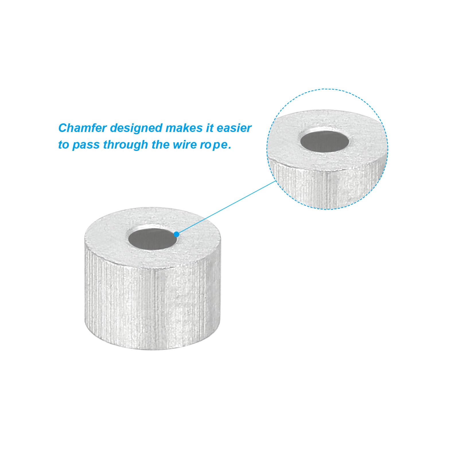 Copper Crimps for Stainless Steel Shooting Line | Spear Gods