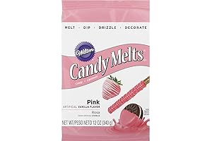Wilton Pink Candy Melts: Sweeten Your Creations with a Vibrant Hue