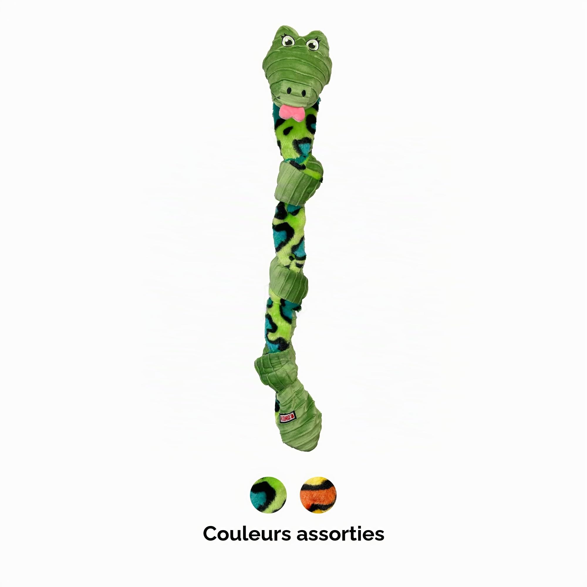 Kong Knots Snake Jouet interactif pour Chien 61 cm