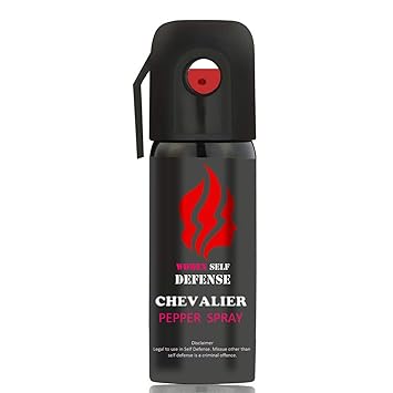 GA+ Chevalier Self Defence Pepper Spray for Women Safety/Protection -35 gm (Red) Single