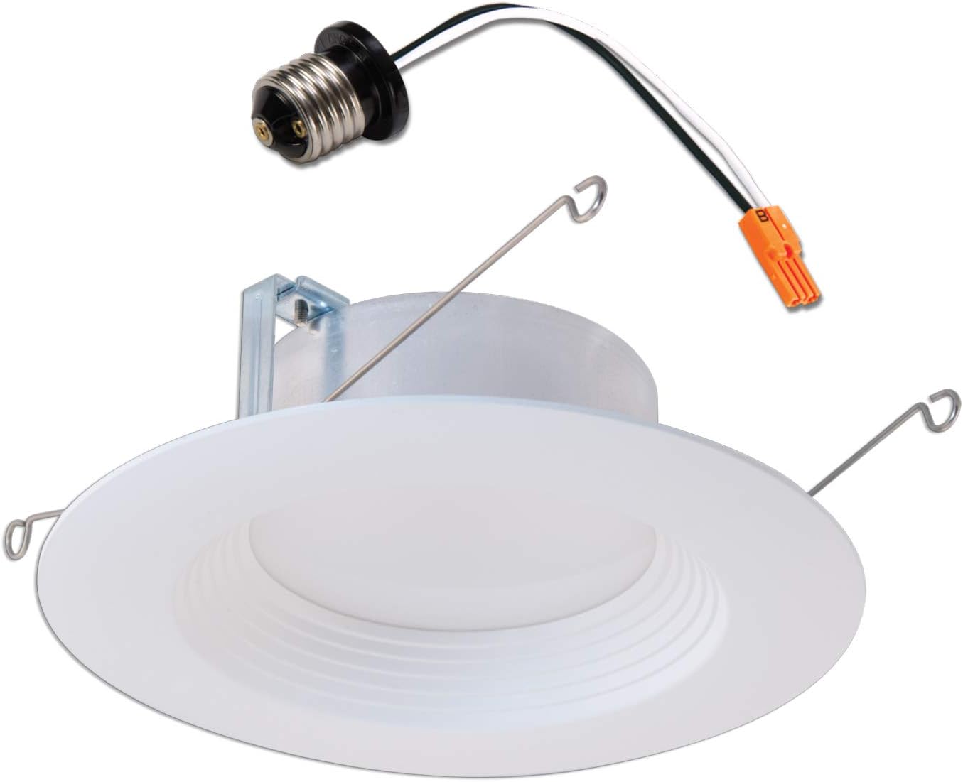 LT 5 in / 6 in Integrated LED Recessed Retrofit Downlight Trim 750 Lumens 3000K Soft White 90 CRI Wet Location Listed Energy Star Certified