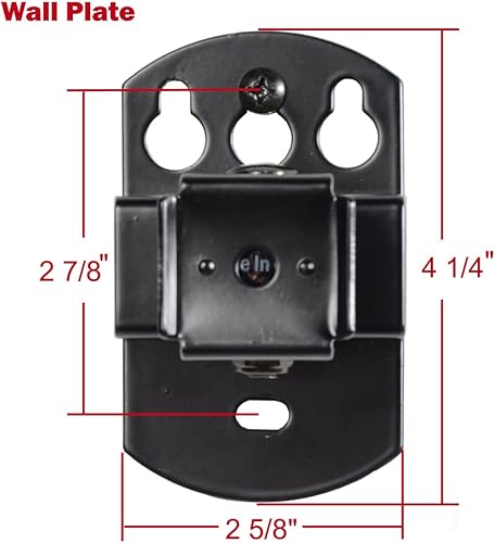 Miniatura 6 de VideoSecu Soporte de pared para TV compatible con VESA 200200x100100x100 LCD LED Monitor de TV Pantalla plana Capacidad de carga hasta 66 libras