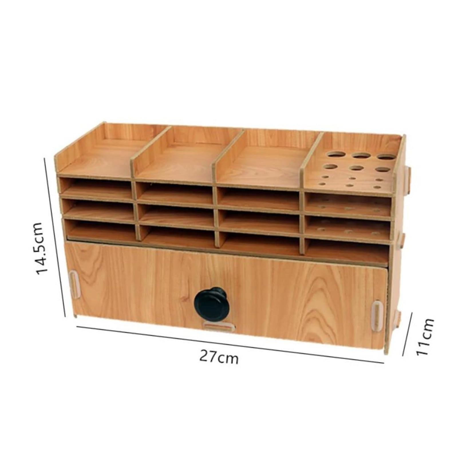 NizerDIY - Portagioie multistrato, in legno, per perline fai da te e accessori per bricolage (peB)
