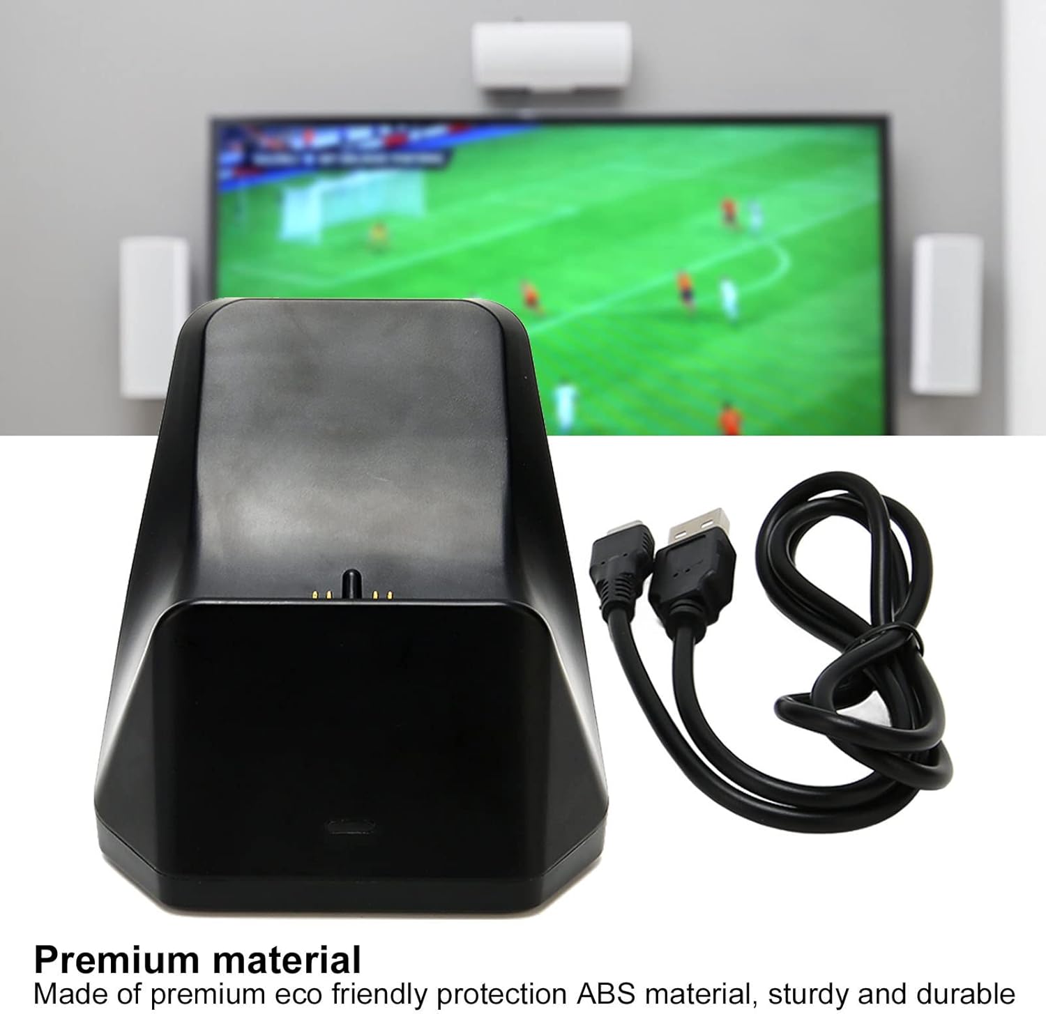 Controller Charging Stand, Single Channel Controller Charging Station with LED Indicator, Controller Charger, Portable Charging Dock Station for Gamepad - Image 2