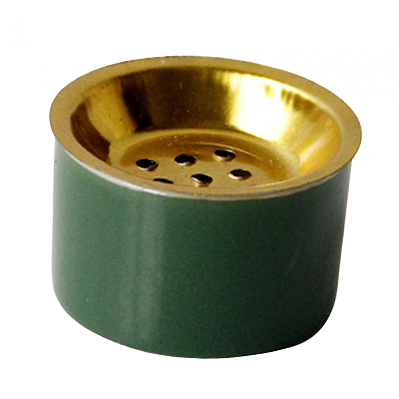 TWISAXC Desktop Coil Incense Burner Eye-Catching Table Decoration Incense Censer Burner Table Centerpiece With Tray Office