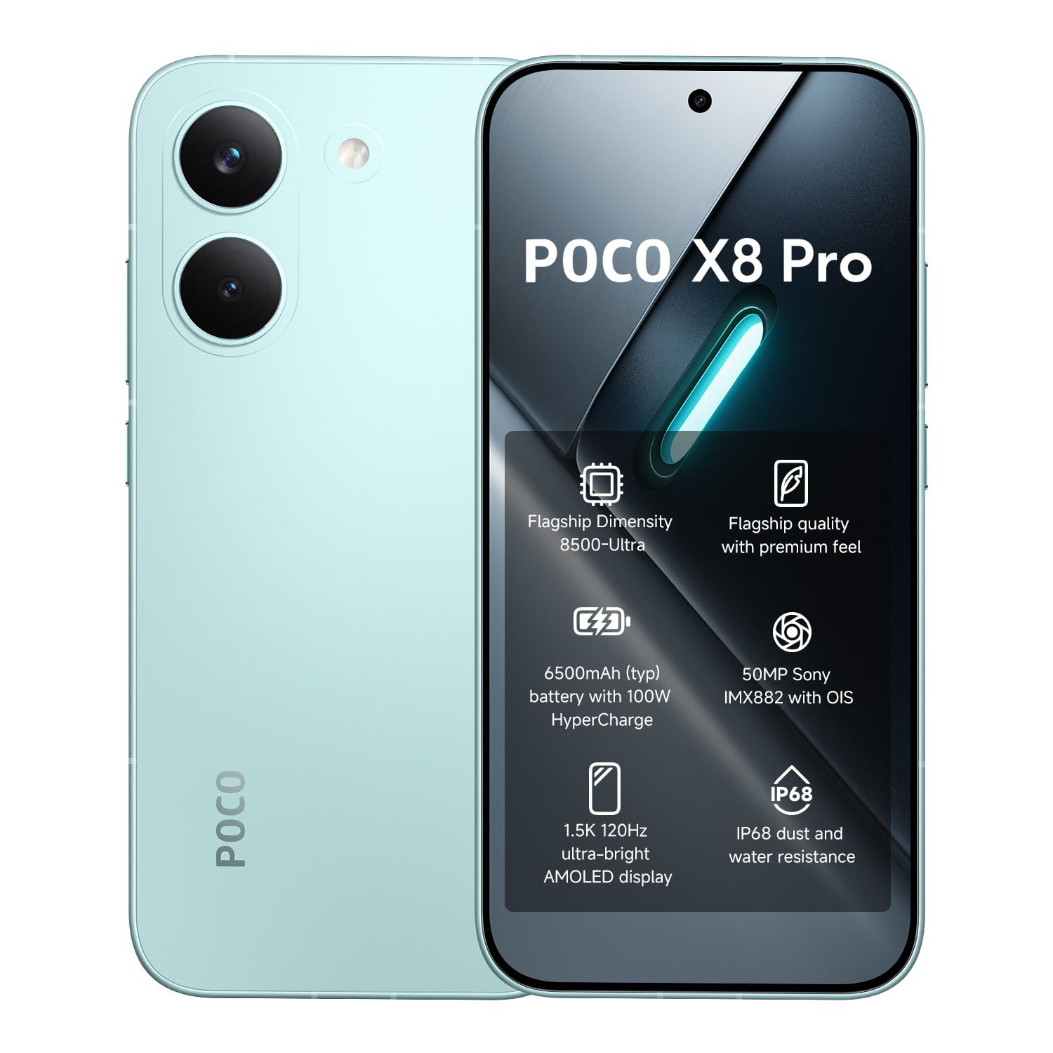 POCO X8 Pro, Smartphone 12+512 GB, Flagship Dimensity 8500-Ultra