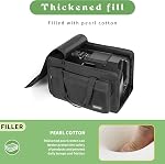 Haut-parleur sac de transport lourd avec épais rembourré pour compact 8" Cabinets de conférenciers; raccords lourds QSC K8, Yamaha DXR8 et plus, noir (8-Inch)
