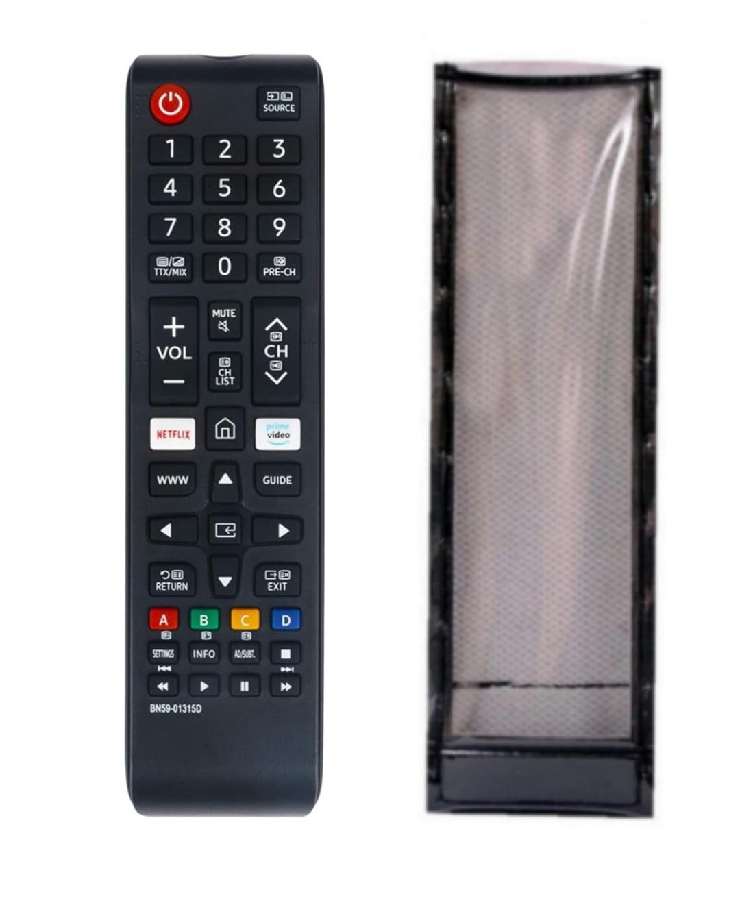 Ethex® Remote for Samsung LED LCD HD TV AA59-00607A- Remote Control for Samsung TV for LCD LED HDTV 3D Smart TVs-image-37