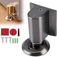 Vista 9 de Tope de puerta con cuña, nuevo tope de puerta magnético 2026 para la parte inferior de las puertas, topes de puerta montados en el piso sin