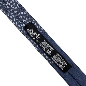 【極美品✨】HERMES ネクタイ　ファソネ　ブラック　ホワイト　2色　刺繍 極美品✨】HERMES ネクタイ ファソネ ブラック ホワイト 2色 刺繍 楽天