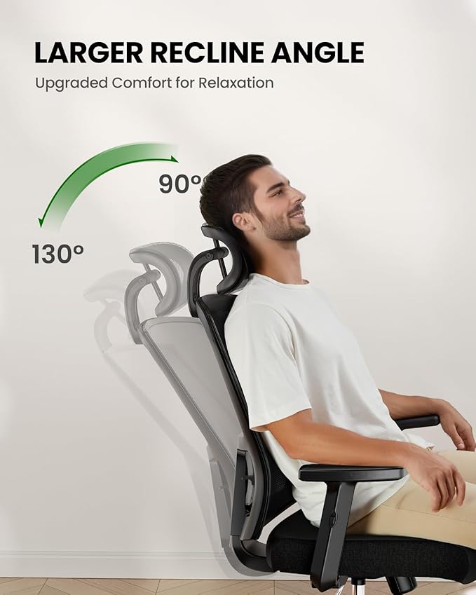 Silla Gamer Ergonómica con Soporte Lumbar, Reposacabezas y B miniatura 7