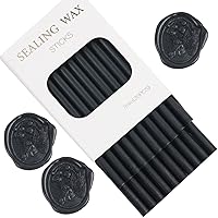 Vista 6 de 20pcs pegamento pistola cera sello palos para invitaciones de boda, sellado de letras sobre - negro