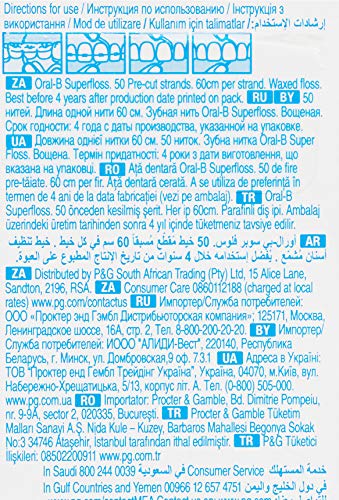 ORAL B Superfloss anni '50