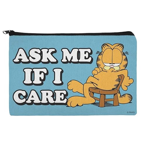 Miniatura 1 de GRAPHICS & MORE Garfield Ask Me If I Care - Bolsa organizadora de maquillaje