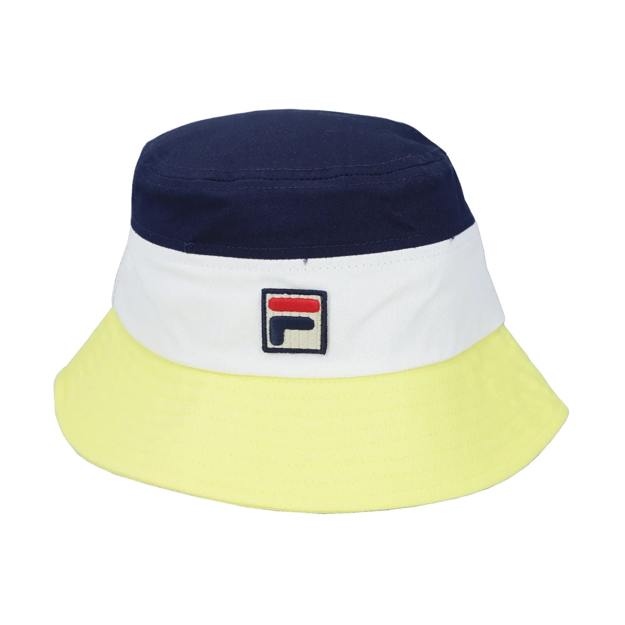 Fila Leader Bucket Hat (Lime Light/Gardenia/Fila Navy)