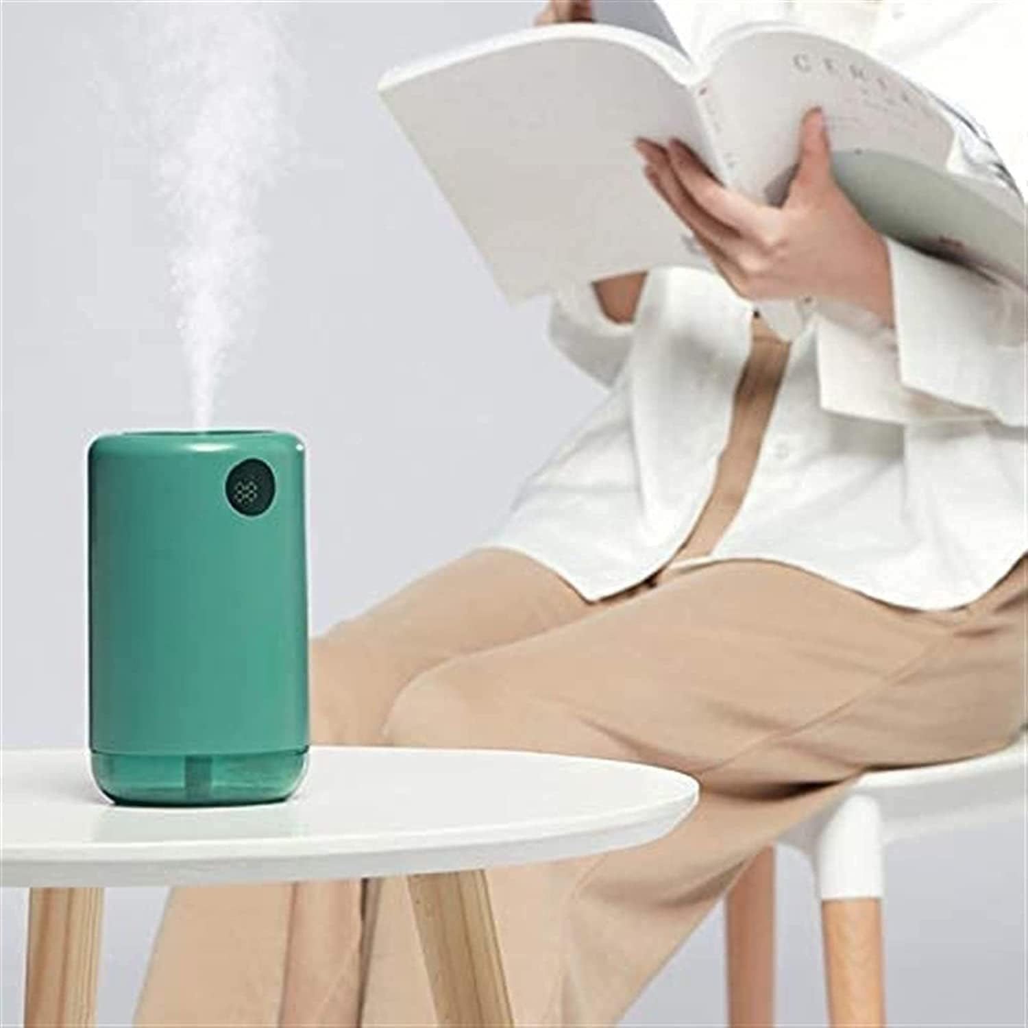 Humidifier for Office Portable Small Quiet USB Desktop Humidifier for Car