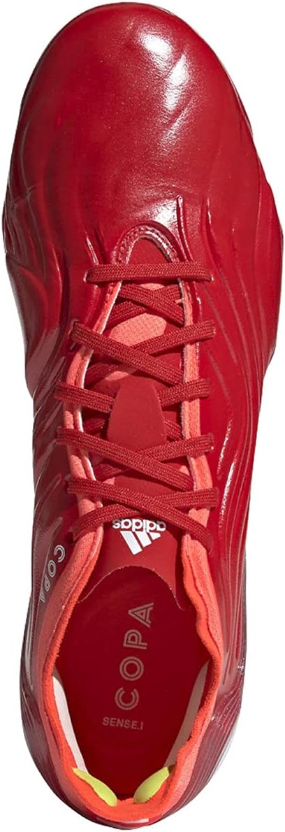 adidas Copa Sense.1 Firm Ground Cleat - Mens Soccer Red-White-Solar Red