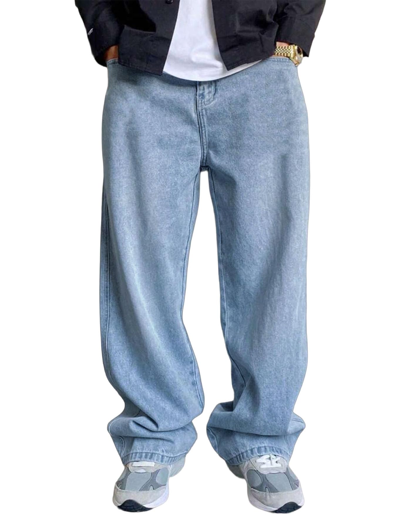 Mens Regular Fit|Classic Design with Stylish Look |Day Comfort|Business Casual Denim Jean's for Man|Mide Rise Strachable Jeans