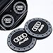 Produktbild 2 Stück Auto Getränkehalter Untersetzer für Audi A1 A3 RS3 A4 A5 A6 A7 RS7 A8 Q3 Q5 Q7 R8 S Series,Silizium rutschfeste Getränkehalter Untersetzer Cup Matte für Auto Getränkehalter, 7cm