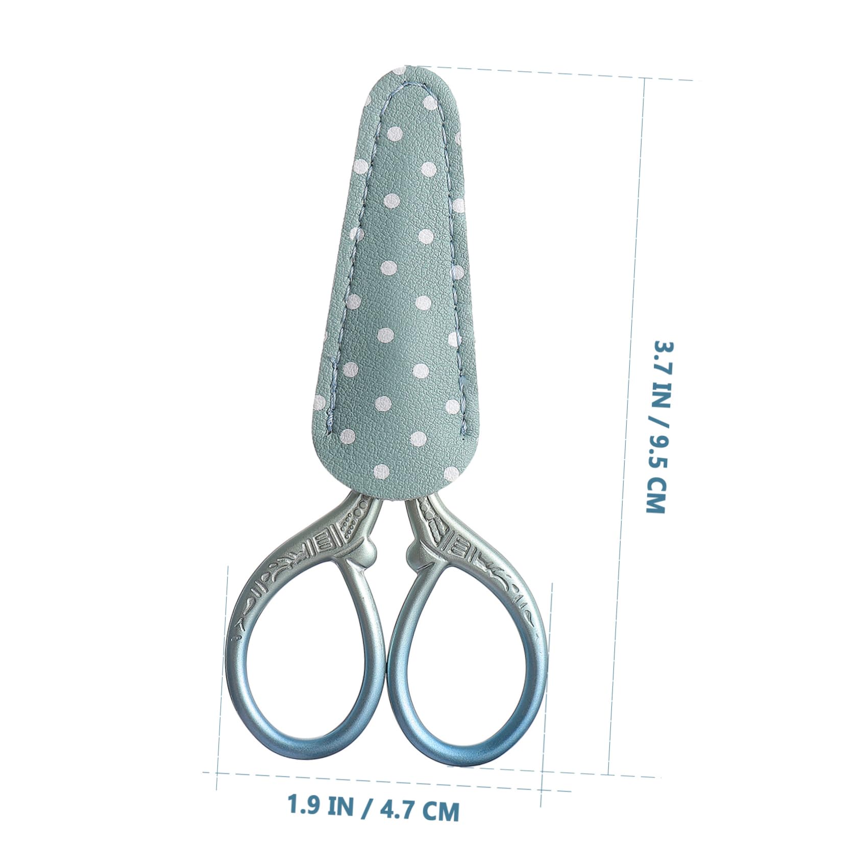 EXCEART 3sets Forbice Da Ricamo Professionale Metallo Con Copertura Accessorio Per Cucito e Lavori Di Filo Creatività
