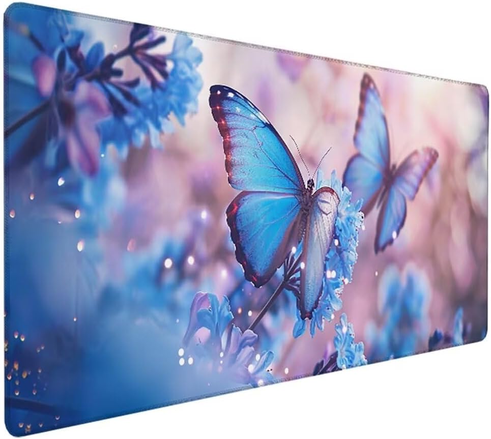 Klein Mauspad Ultradünnes Mousepad Unterlage für Laser/Kabel