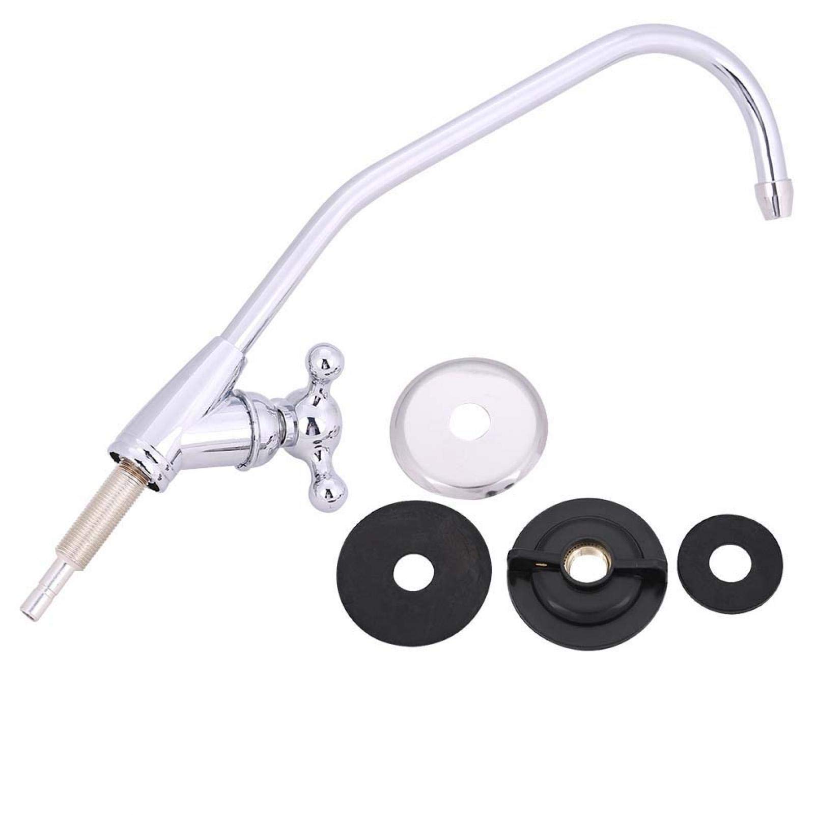 Grifo de cocina de 1/4 pulgadas, sistema de filtro de agua potable de ósmosis inversa, compacto, alto flujo, fácil instalación, perfecto para uso doméstico y de oficina