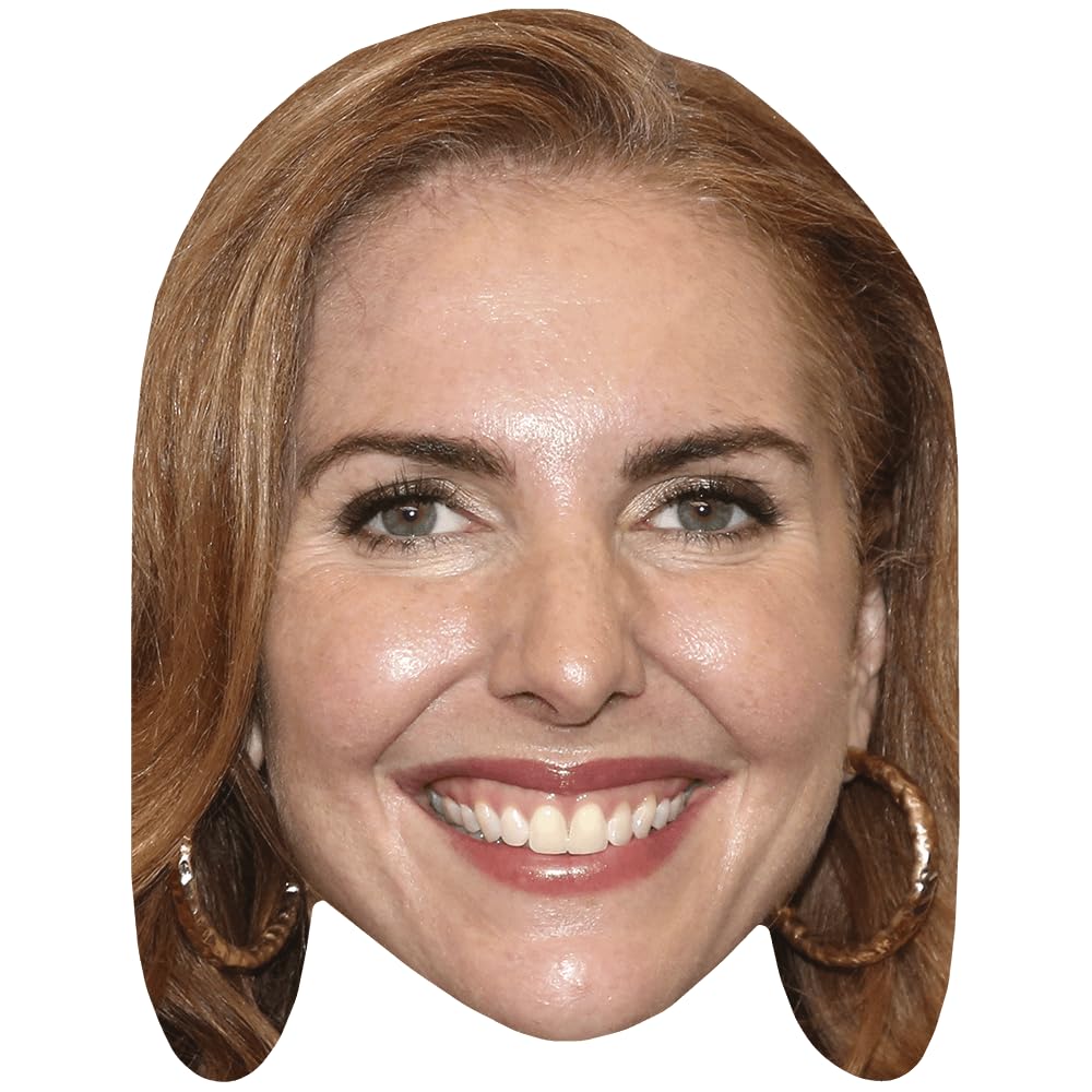Marla Mindelle (Smile) Celebrity Mask, Flat Card Face, Fancy Dress Mask