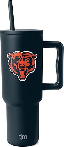 Simple Modern Vaso con licencia oficial de la NFL de 40 onzas con asa y tapa con pajilla, regalos de termo de fĂştbol para hombres, mujeres, Navidad, Simple Modern Vaso con licencia oficial de la NFL de 40 onzas con asa y tapa con pajilla, regalos de termo de fĂştbol para hombres, mujeres, Navidad,