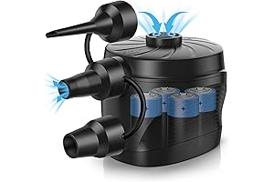 Battery Powered Air Mattress Pump: Quick-Fill for Inflatables, Camping, and More