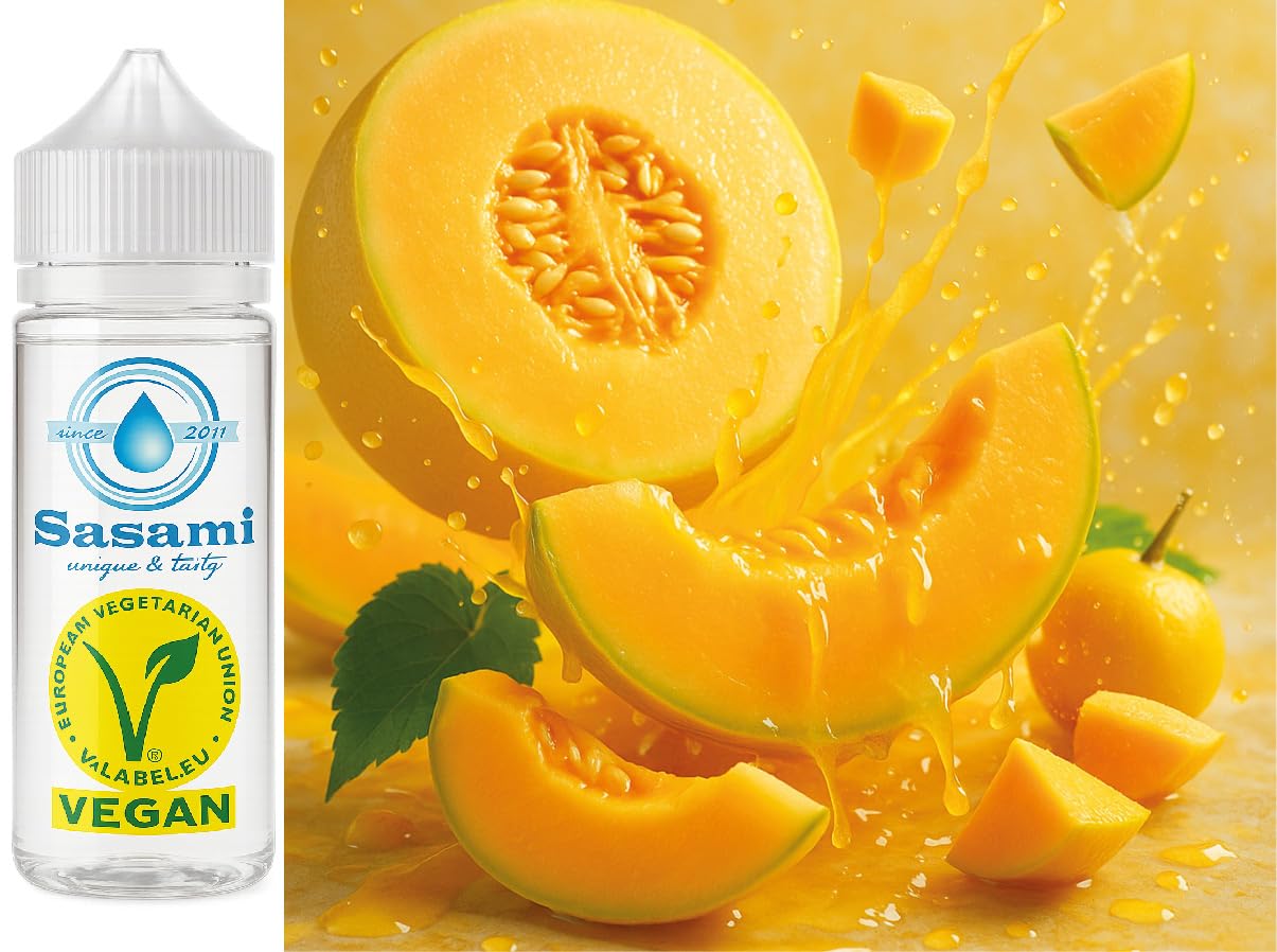 Golden Splash – pomarańcza melon miodowy aromat koncentrat – Wegański – Sasami – 100ml