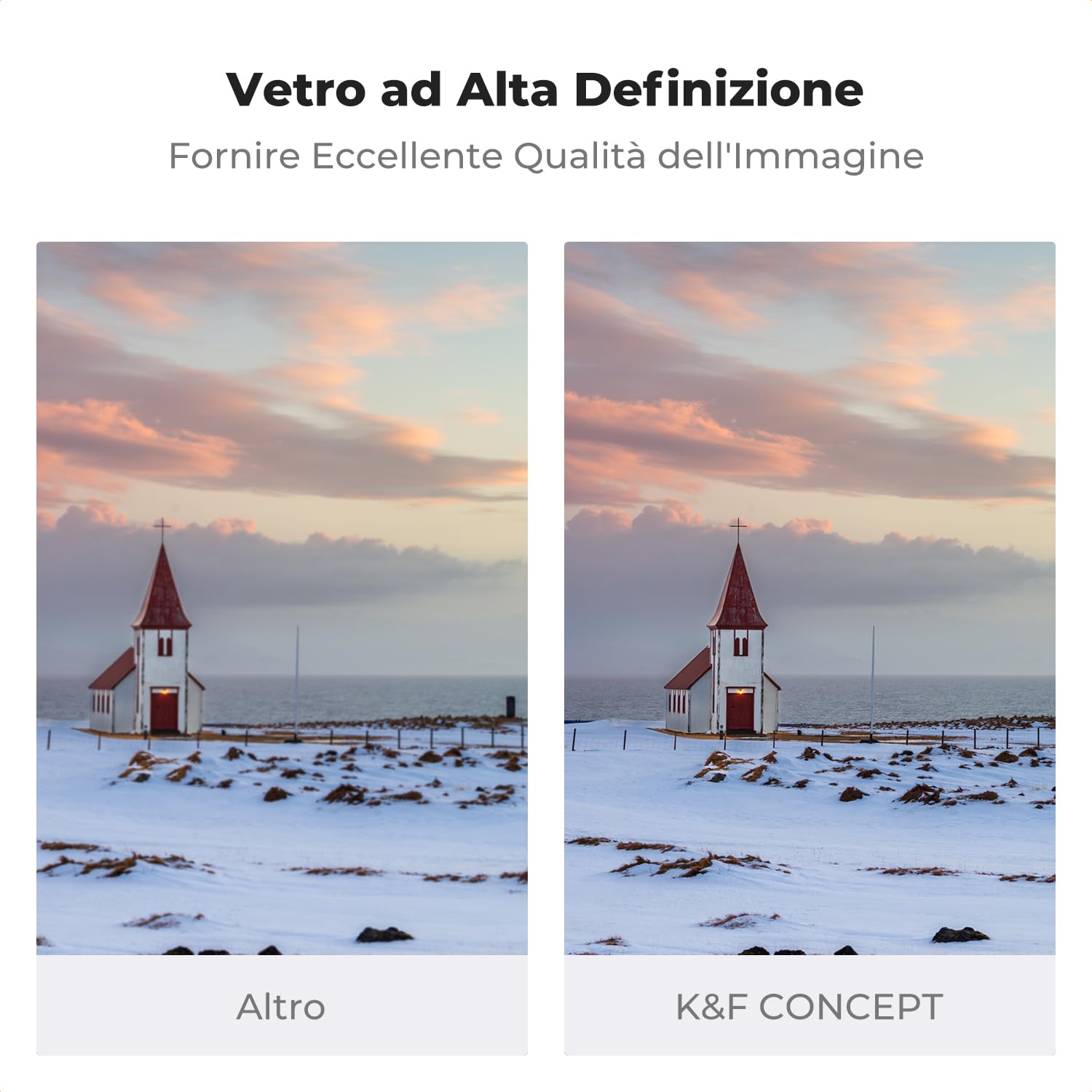 K&F CONCEPT Nano-X Filtri a Lastra Soft GND 8 (0.9) da 100x150mm in Vetro Ottico con 28 Strati Rivestimento Nano Compatibile Nano-X Porta Filtri per Lente