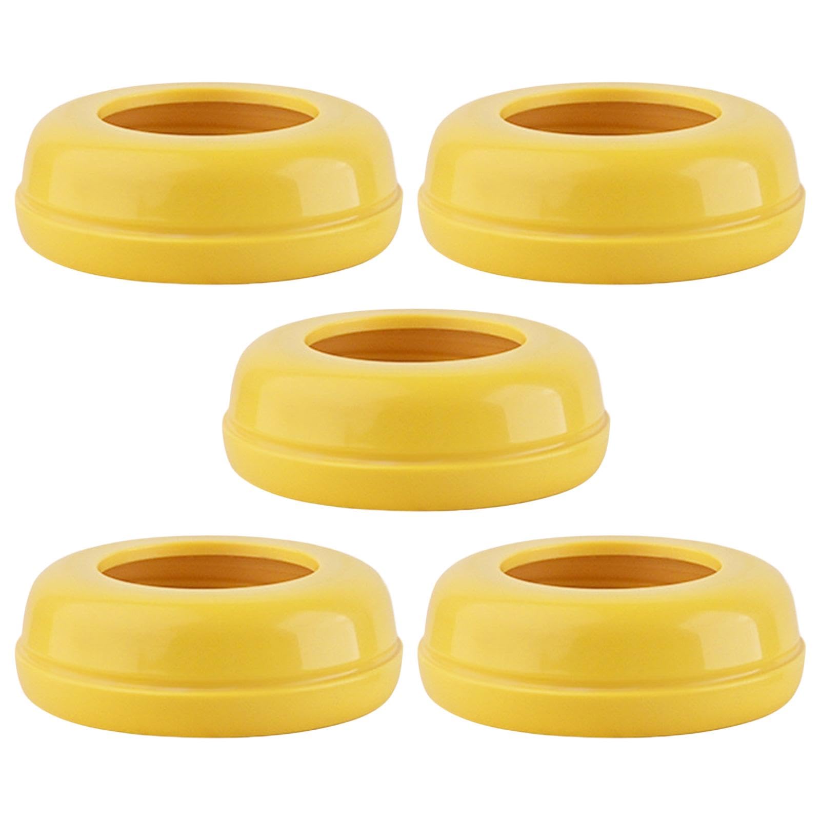 Lot De 5 Anneaux De Col De Rechange Pour Biberon De Bébé, Lot