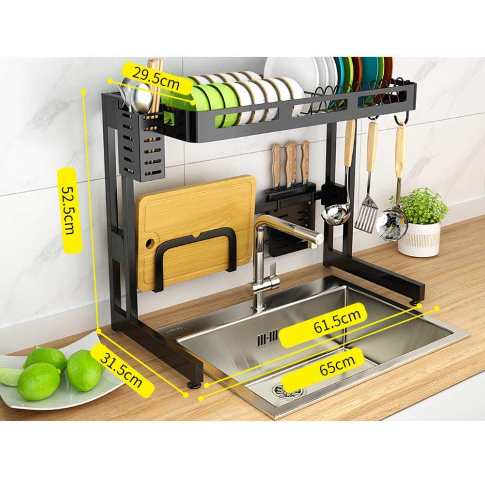 Buy Over Sink Dish Drainer Shelf,Stainless Steel Dish Drainer with