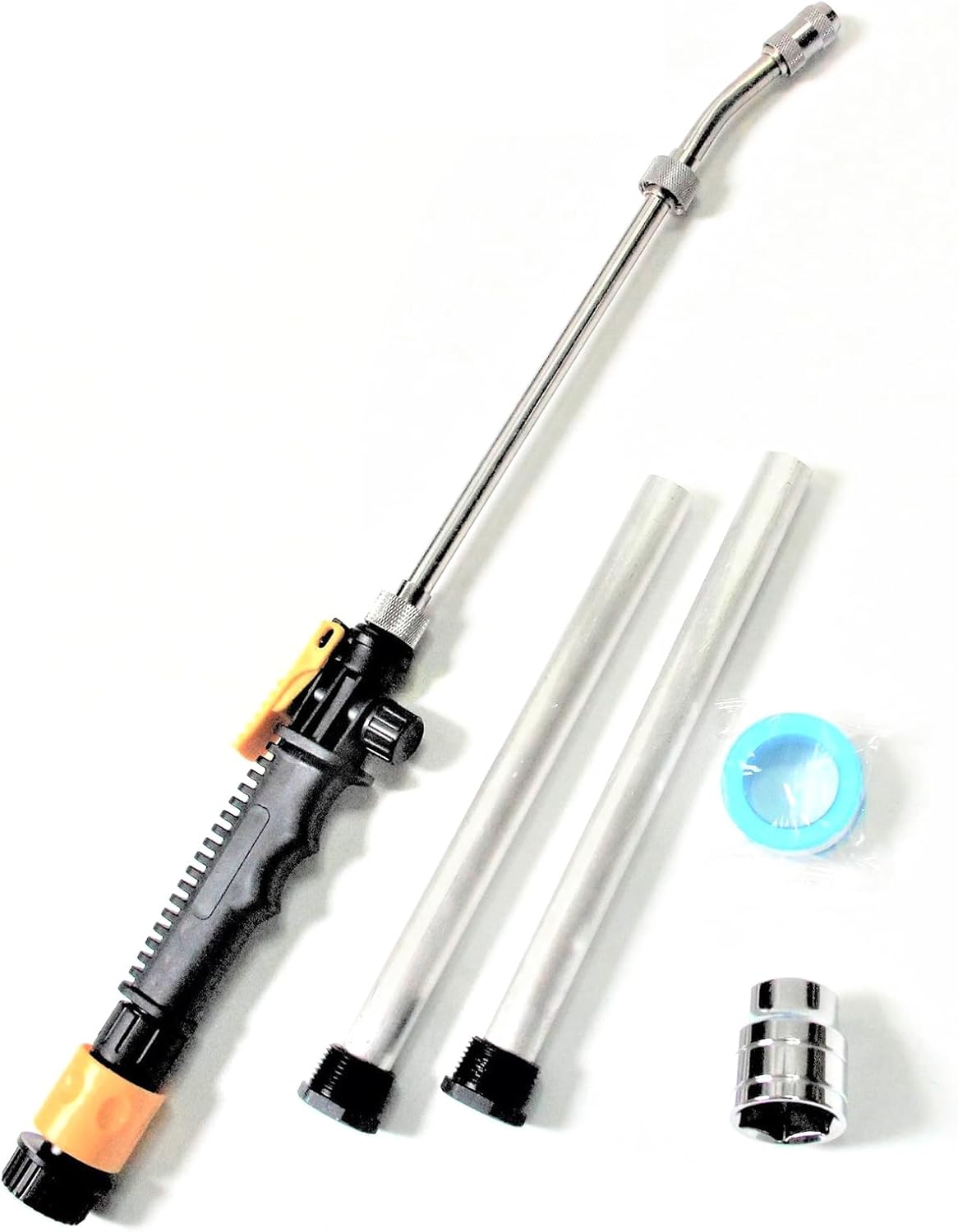 RV Water Heater Tank Rinser RV Anode Rod, Water Heater Flush Wand & Socket Replacement for Suburban, Mor-Flo Water Heaters, Extends The Life of RV Water Heater