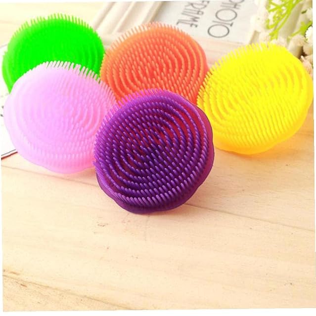 TOSSPER Gato del Perro 2pcs Pelo del Animal Doméstico Cepillo De La Preparación del Baño Cepillo Redondo…