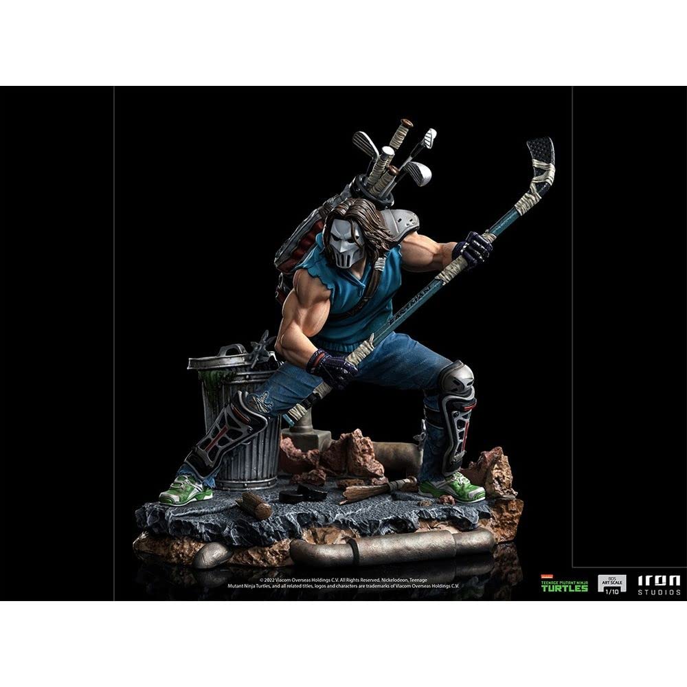Amazon.com: Iron Studios Estatua coleccionable Casey Jones - TMNT