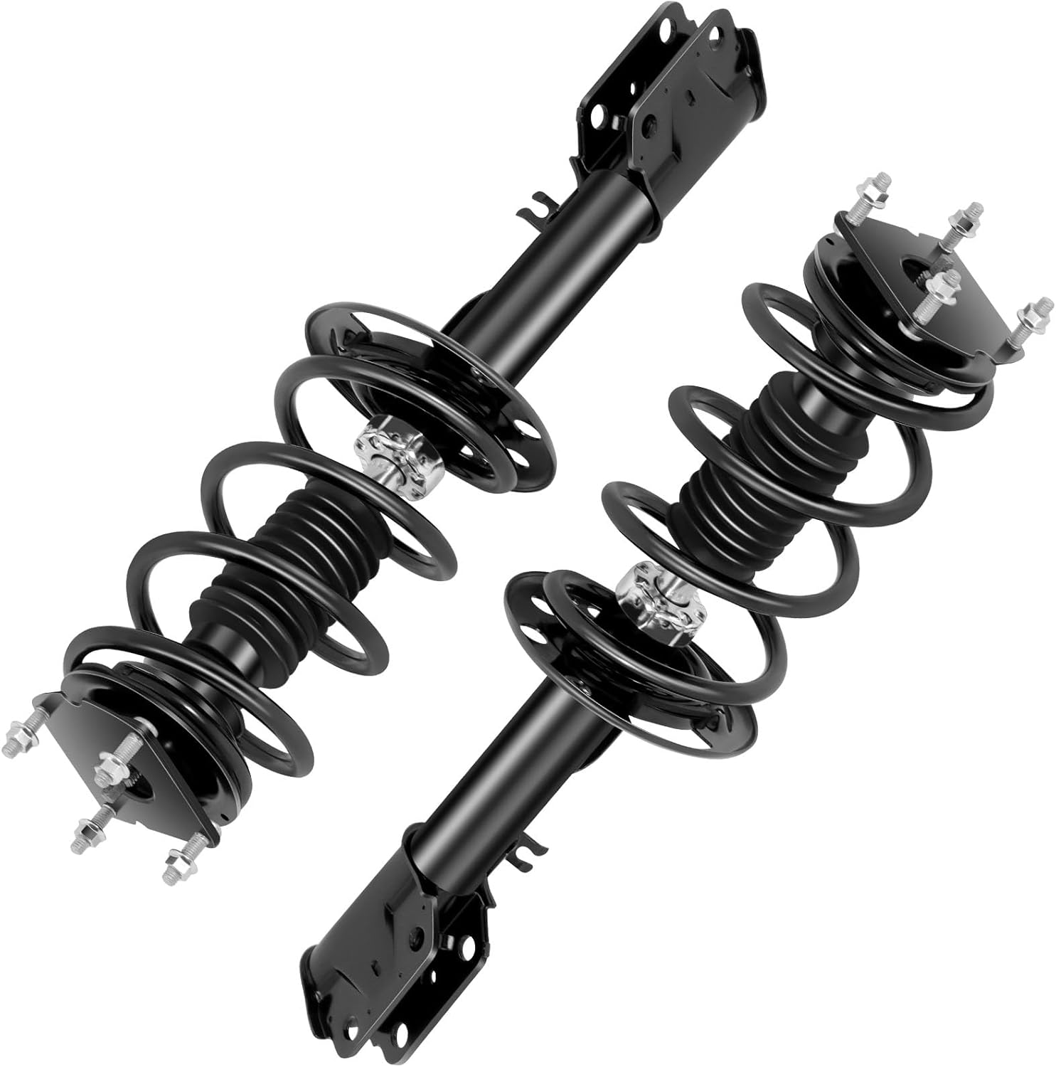 ECCPP Complete Struts Spring Assembly Front Struts Shock Coil Spring Fit for Ford Explorer 2011-2013 - 272621 272620
