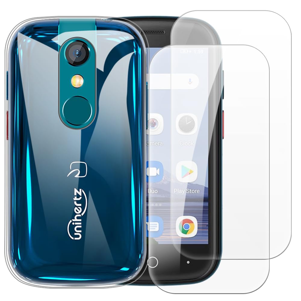 Unihertz Jelly 2＋おまけケース Shantime Case Cover Compatible with Unihertz Jelly 2 + [2 Pack