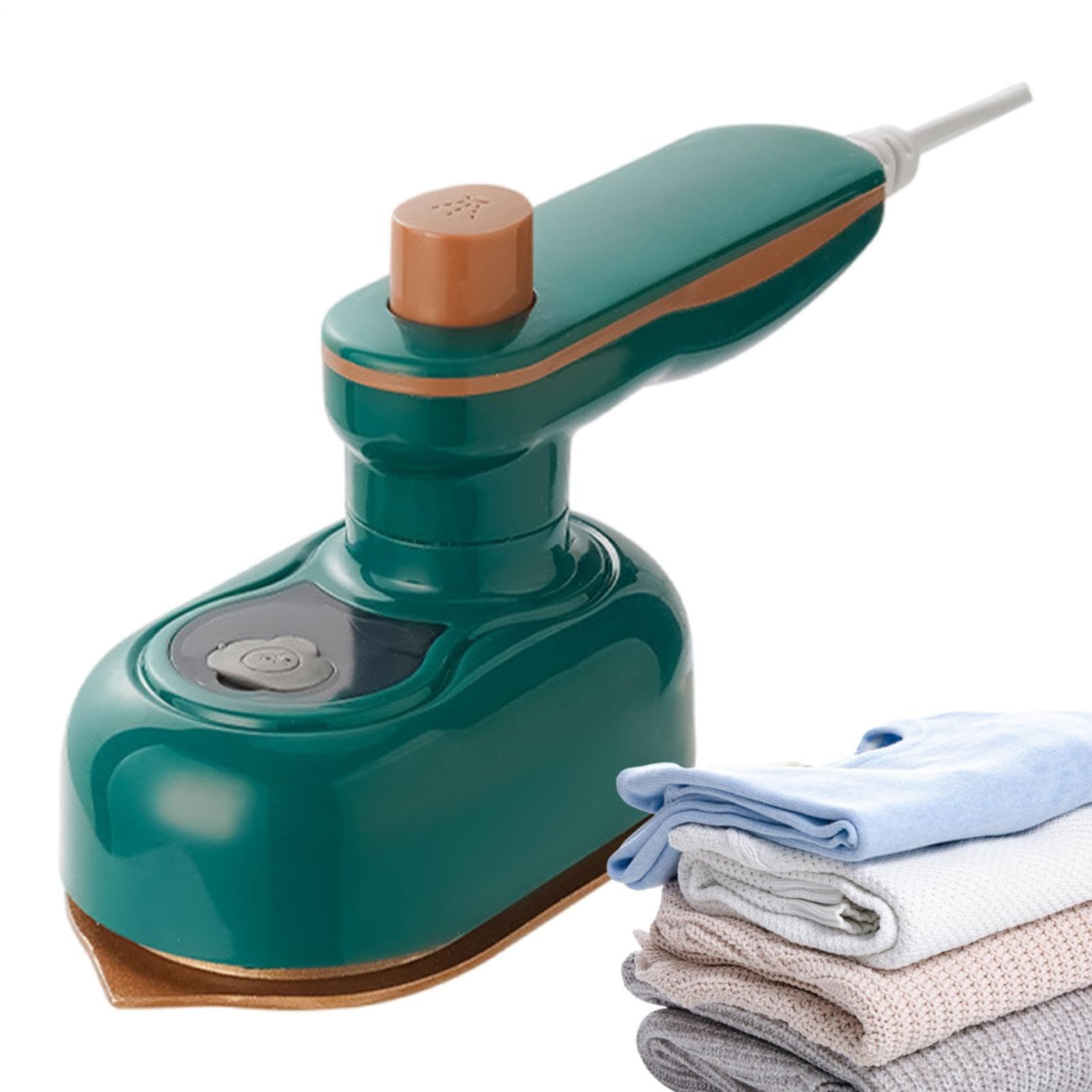 Plancha de vapor de viaje - Mini prensa de vapor vertical, plancha plegable para ropa | Calentador eficiente, plancha compacta y segura para camisas, vestidos y ropa delicada