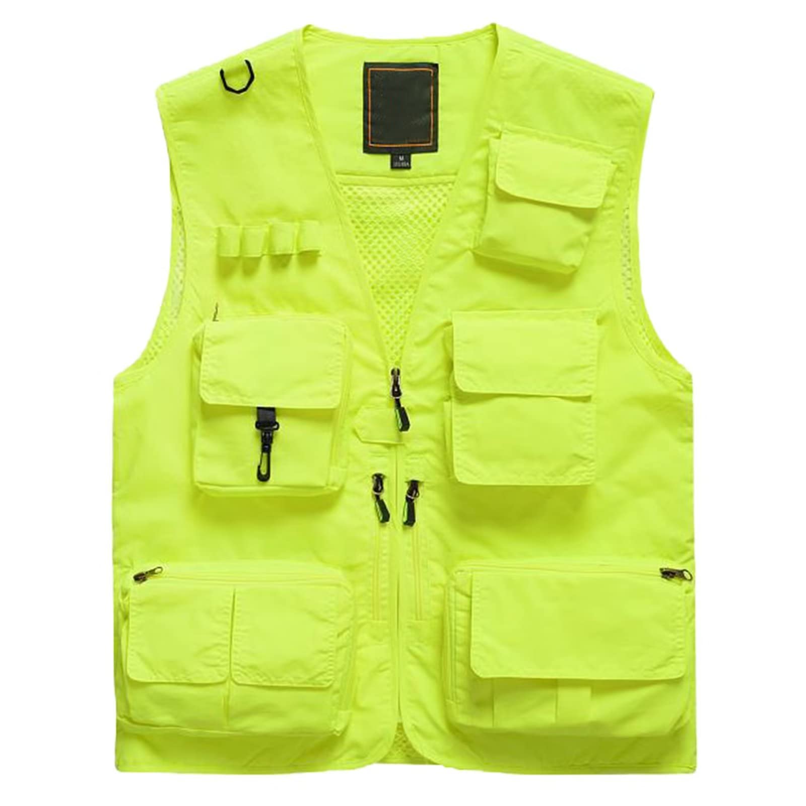Gilet estivo da uomo con multi tasche,Gilet Asciugatura rapida multifunzione per caccia, pesca, campeggio, senza maniche, per fotografia, escursionismo