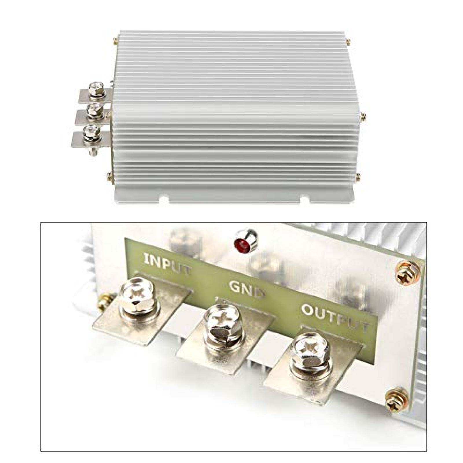 Przetwornica napięcia -24 V do 12 V 50 A Nieizolowana przetwornica prądu stałego Zasilacz obniżający o dużej mocy 600 W